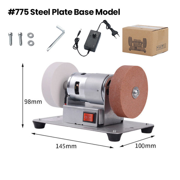 Sakerplus® Electric Knife Sharpener With Dual Grinding Wheels And Variable Speed