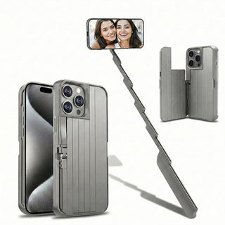 Sakerplus® iPhone Case Shockproof Selfie Stick Holder
