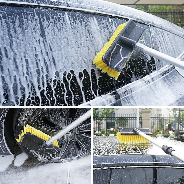 Sakerplus® Long Handle Water Flow Brush