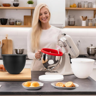 Sakerplus® Silicone Bowl Liners With Lids