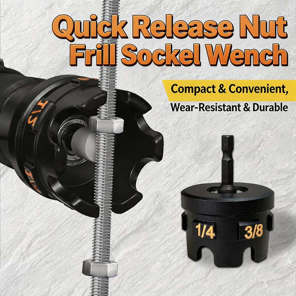 Sakerplus® Threaded Rod Nut Runner Attachment