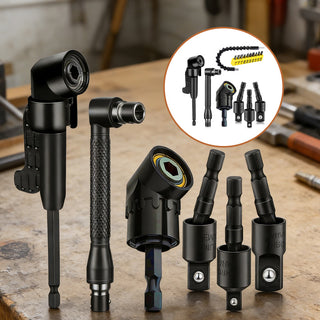 Sakerplus® 17Pcs Flexible Right Angle Drill Attachment