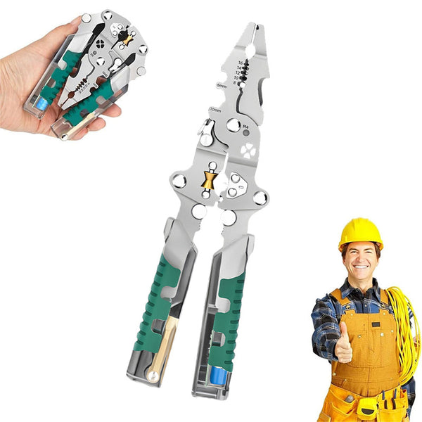 Juego de alicates multifunción para electricista Sakerplus®