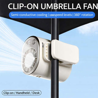 Sakerplus® 360° Rotating Semi-Cooling Clip Fan