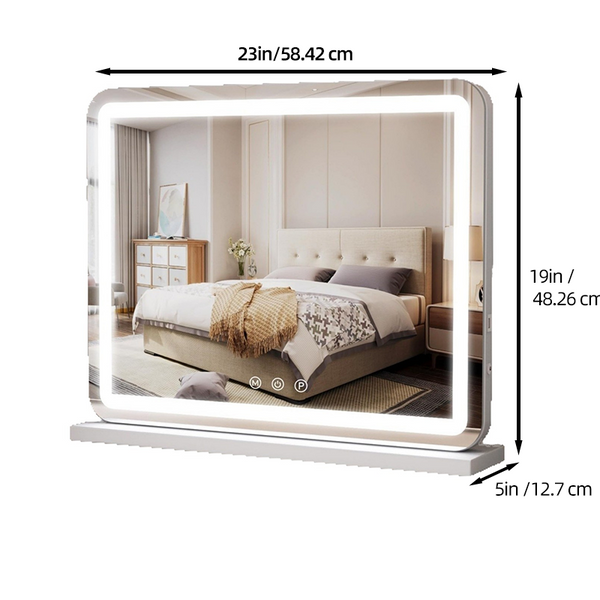 Sakerplus® Large LED Vanity Mirror With Lights