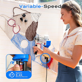 Sakerplus® Electric Tufting Gun Carpet Making Kit