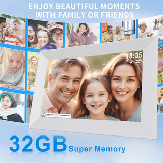 Sakerplus® Smart WiFi Digital Photo Frame