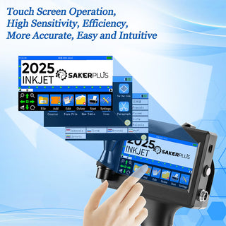 Sakerplus Handheld Inkjet Printer Gun Portable