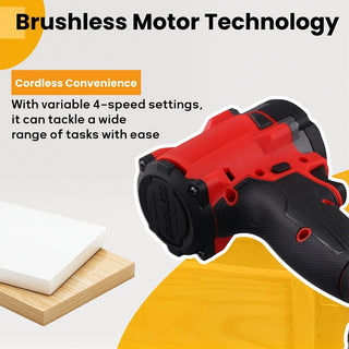 Sakerplus Compact Cordless Brushless Impact Driver