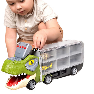 Sakerplus Dinosaur Transport Carrier Truck Set