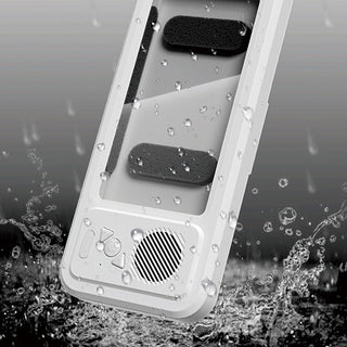 Sakerplus® Shower Phone Holder Speaker With Speaker