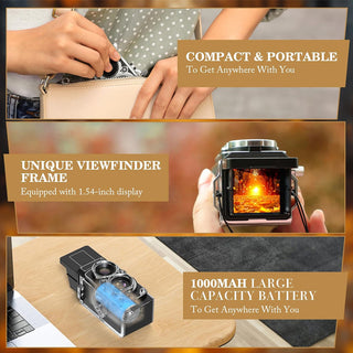 Sakerplus Vintage Mini Digital Camera