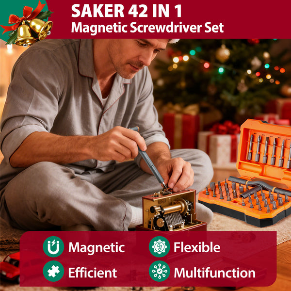 Juego de destornilladores magnéticos Sakerplus® 42 en 1