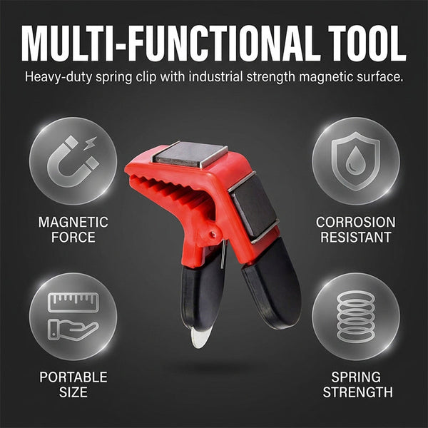 Sakerplus® Magnetic Brush Holder Clip