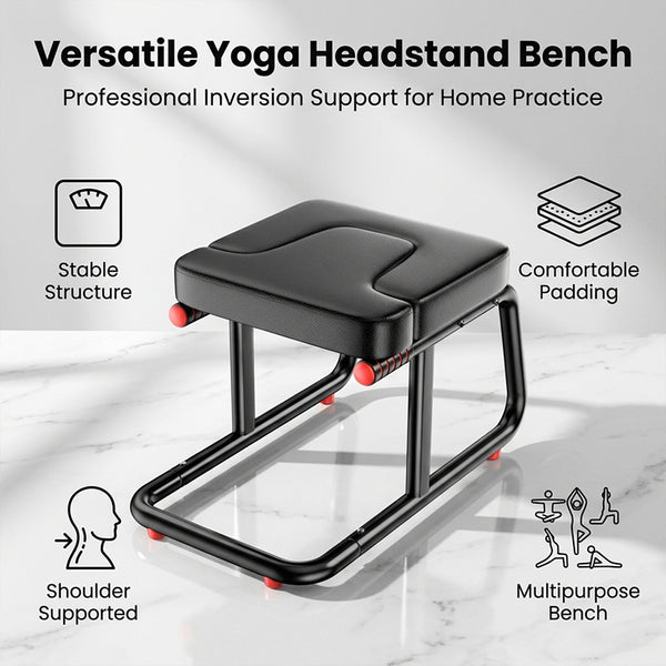 Sakerplus® Yoga Headstand Inversion Training Stability Stool