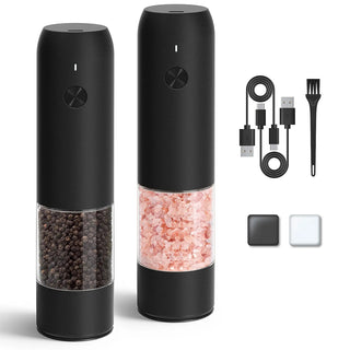 Sakerplus® Rechargeable Automatic Adjustable Electric Pepper Grinder