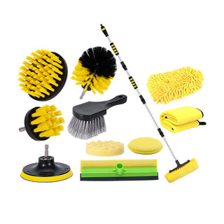 Sakerplus® Long Handle Water Flow Brush