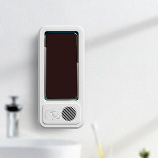 Sakerplus® Shower Phone Holder Speaker With Speaker