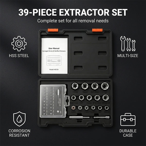 Sakerplus® Damaged Bolt And Screw Extractor