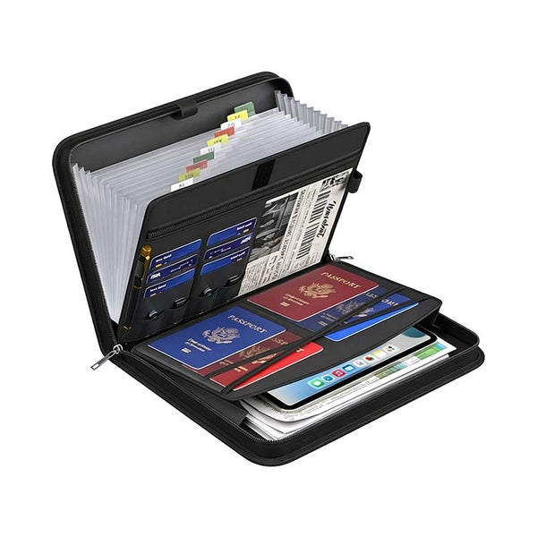 Sakerplus® Fireproof Accordion Document Organizer Folder