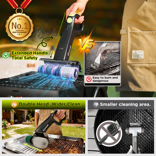 Saker® Electric Grill Brush for Outdoor Grill