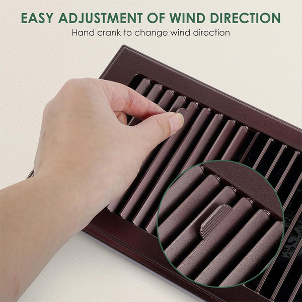 Sakerplus Quiet Register Booster Vent Fan
