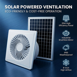 Sakerplus® High Velocity Solar Ventilation Fan