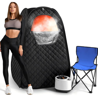 Sakerplus® Portable Foldable Steam Sauna Tent