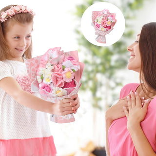 Sakerplus Crochet Flower Gift Bouquet Decoration