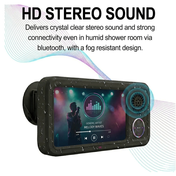 Sakerplus® Waterproof Bluetooth Shower Phone Holder