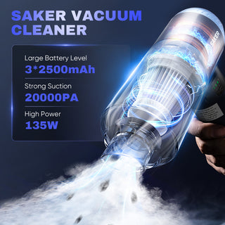 Saker 4 in 1 Handheld Car Vacuum