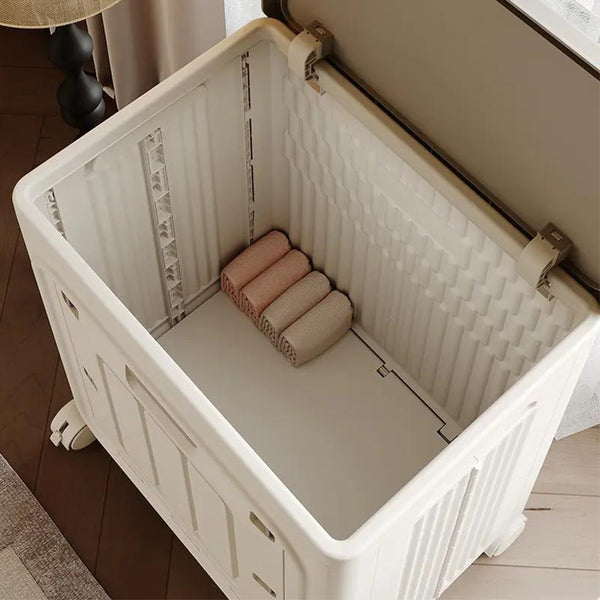 Sakerplus® Large Rolling Storage Box With Lid