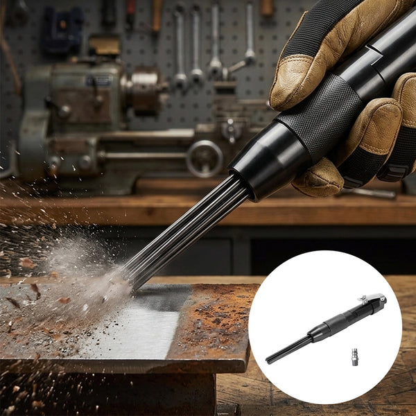 Sakerplus® Compact Pneumatic Needle Scaler Tool