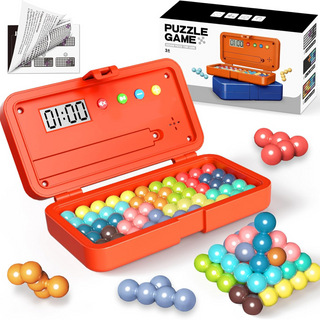 Sakerplus® Pyramid Kanoodle Puzzle Game Challenge