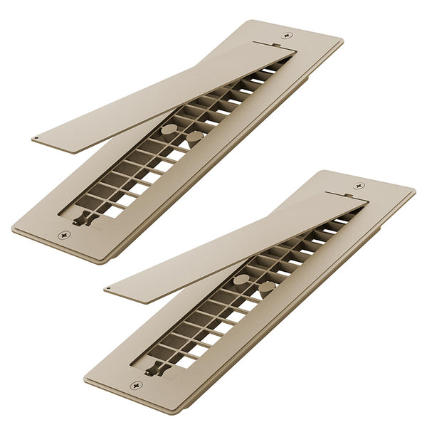 Sakerplus® Aluminum Floor Vent Covers With Magnet Cover