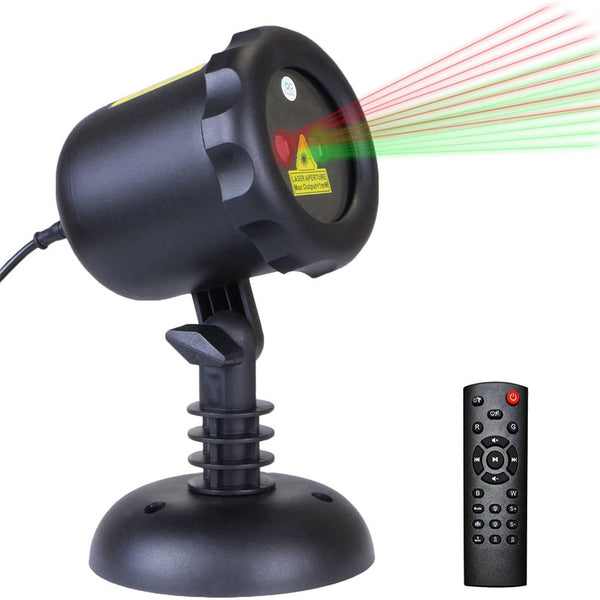 Sakerplus® Three Color Outdoor Christmas Laser Lights