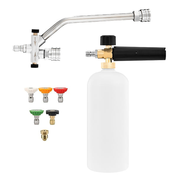 Accesorio de conector doble para cañón de espuma Saker®