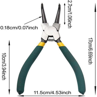 Sakerplus® 4Pcs Snap Ring Pliers Set