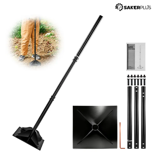 Sakerplus® Heavy Duty Ground Tamper Tool