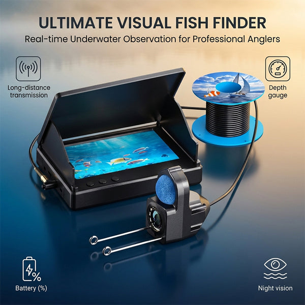 Sakerplus® Underwater Fishing Camera With Monitor