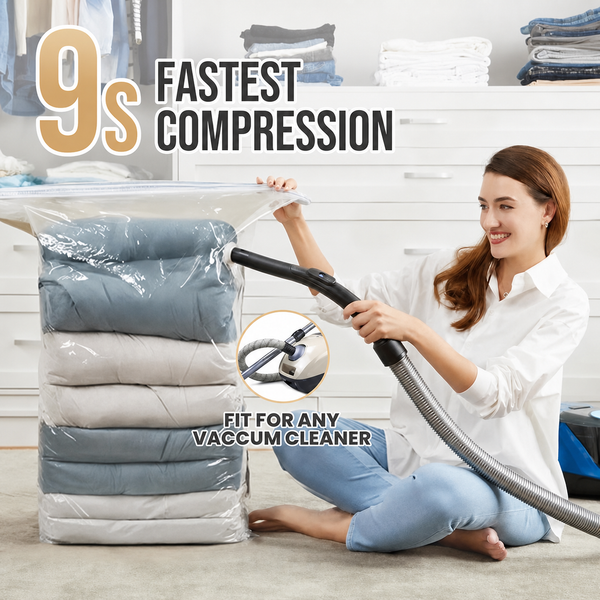 Sakerplus® Cube Vacuum Storage Bags
