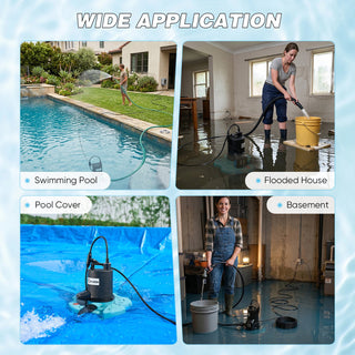 Sakerplus® 1/4 HP Pool Cover Pump
