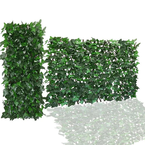 Sakerplus® Expandable Artificial Faux Ivy Privacy Fence