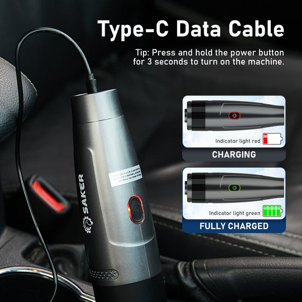 Saker 3-in-1 Portable Vacuum Cleaner