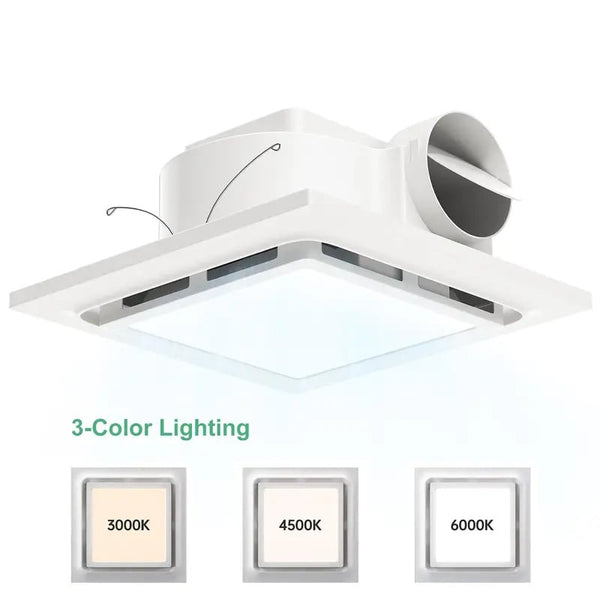 Sakerplus® Bathroom Exhaust Fan With LED Light