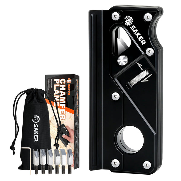Woodworking Hand Tool for Precise Edges - SAKER® Chamfer Plane