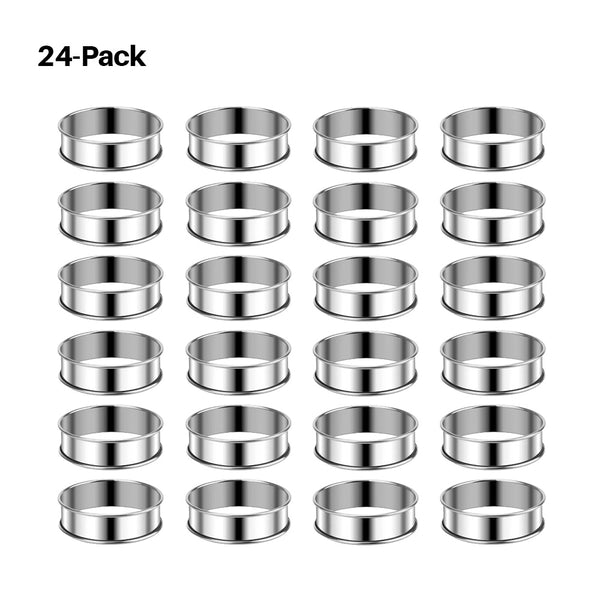 Sakerplus® English Muffin Crumpet Cookie Ring Set