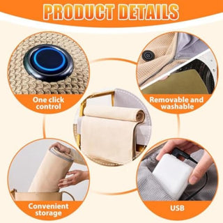 Sakerplus®  Portable USB Heated Shawl Wrap