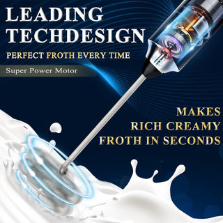 Sakerplus® Electric Handheld Milk Frother Mixer