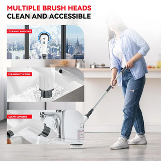 Sakerplus® Electric Spin Scrubber Cleaning Kit